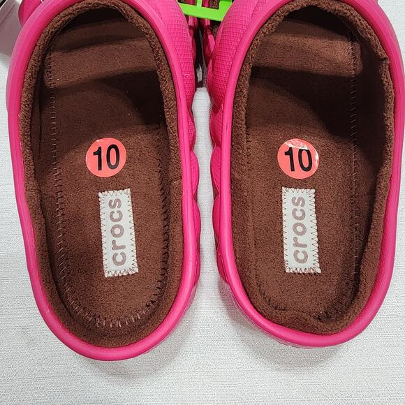 Crocs classic cozzzy overpuff slide men\'s size 10 women size 12 NWT main image 8